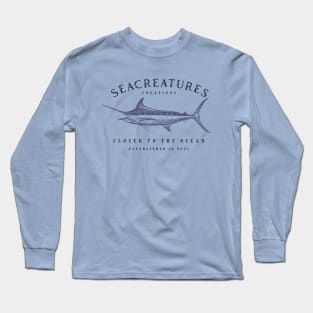 Blue Marlin Long Sleeve T-Shirt